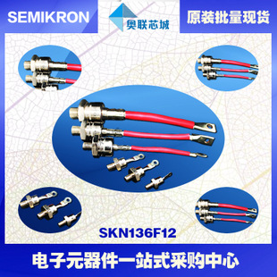 全新原裝功率平板晶閘管模塊SKN136F08 特價熱賣！