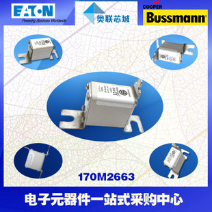 特價(jià)，原裝BUSSMANN快速熔斷器170M2663現(xiàn)貨,熱賣!