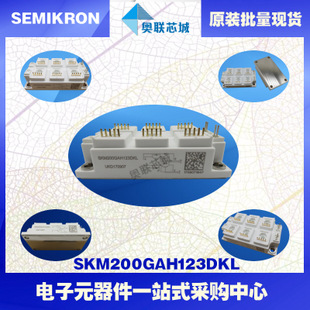 原裝功率IGBT模塊SKM200GAH126DKL批量現(xiàn)貨，特價直銷