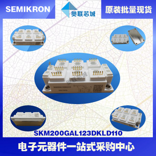 原裝功率IGBT模塊SKM200GAL123DKLD批量現(xiàn)貨，特價直銷